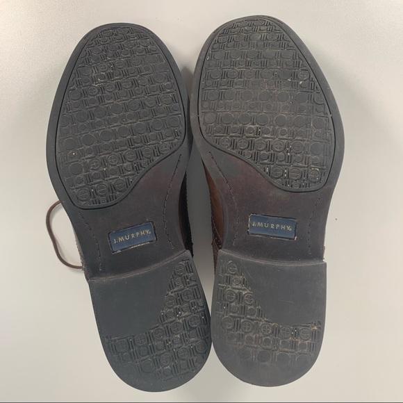 Men’s Brown Dress Shoes Murphy and Murphy Size 9 - Picture 11 of 11